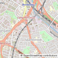 Map of Birmingham