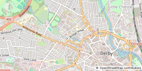 Map of Derby