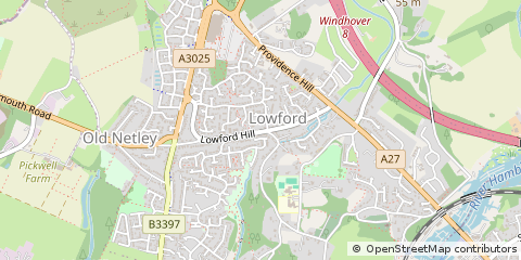 Map of Southampton