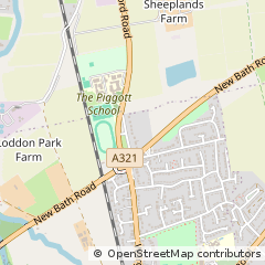 Map of Reading, Berkshire