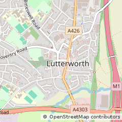 Map of Leicestershire