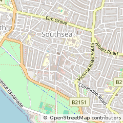 Map of Southsea