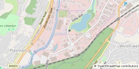 Map of Swansea
