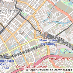 Map of Manchester