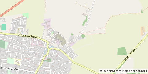 Map of Wellingborough, Northamptonshire