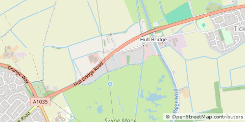 Map of Beverley, North Humberside