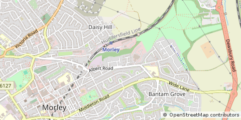Map of Leeds