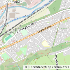 Map of Shipley, West Yorkshire