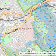 Map of Southampton, Hampshire