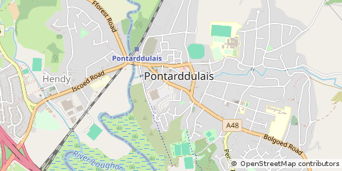 Map of Swansea