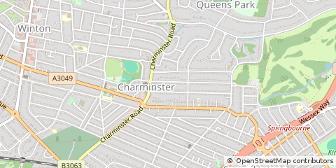 Map of Bournemouth