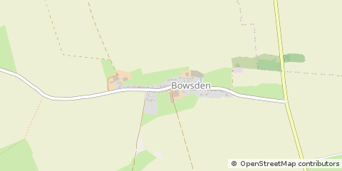 Map of Berwick Upon Tweed, Northumberland