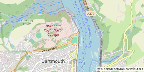 Map of Dartmouth