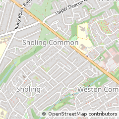 Map of Southampton, Hampshire