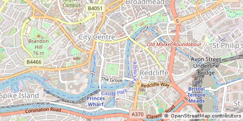 Map of Bristol