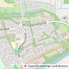 Map of Banchory, Aberdeenshire