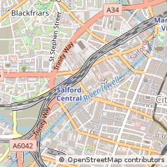 Map of Manchester