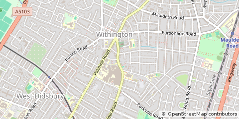 Map of Manchester, Greater Manchester
