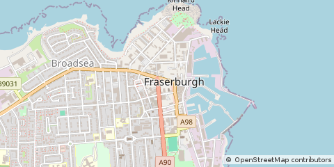 Map of Aberdeenshire