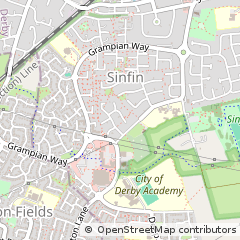 Map of Derby
