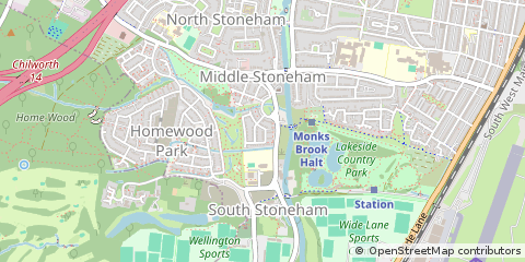 Map of Southampton