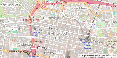 Map of Glasgow