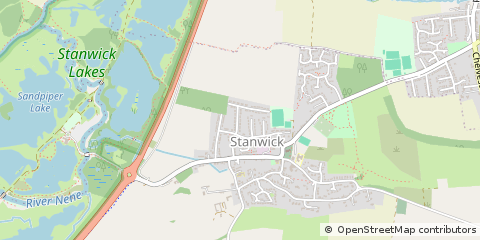 Map of Wellingborough