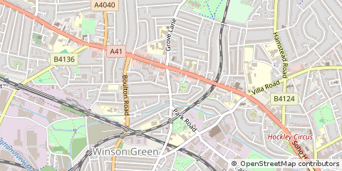 Map of Birmingham