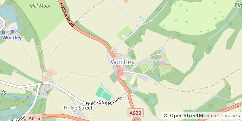 Map of Sheffield