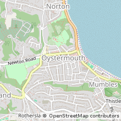 Map of Swansea, Abertawe