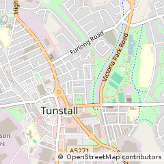 Map of Stoke-on-Trent