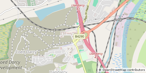 Map of Neath, Port Talbort