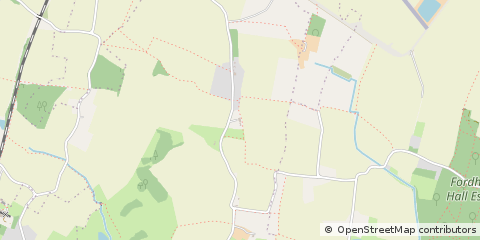 Map of Colchester, Essex