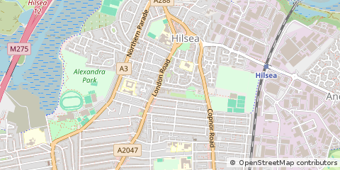 Map of Portsmouth, Hampshire