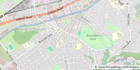 Map of Manchester