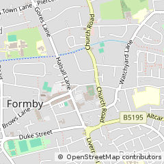 Map of Formby