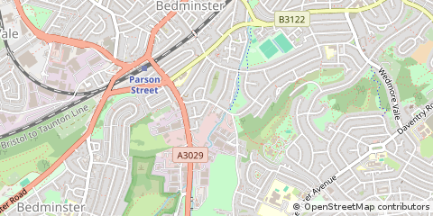 Map of Bristol, Avon