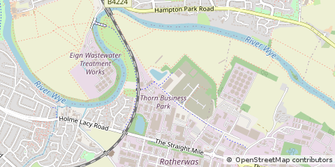 Map of Hereford