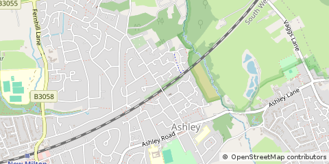 Map of NEW Milton, Hampshire