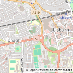 Map of Lisburn