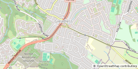 Map of Sheffield