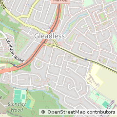 Map of Sheffield