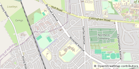 Map of Hull