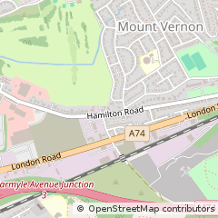Map of Glasgow