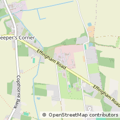 Map of Crawley