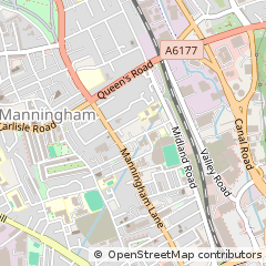 Map of Bradford