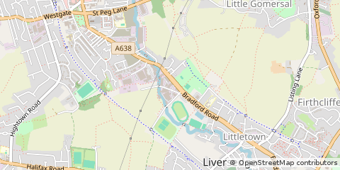 Map of Cleckheaton