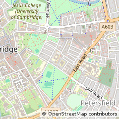 Map of Cambridge