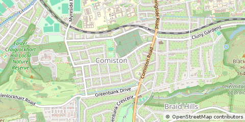 Map of Edinburgh
