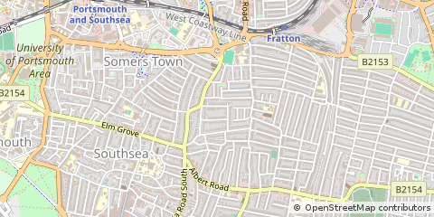 Map of Southsea